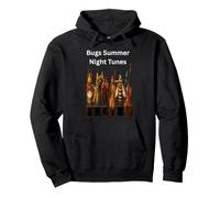 Bugs Summer Night Tunes Drôle Musical Insecte Design pour Enfants Sweat à Capuche