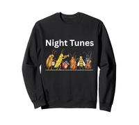 Bugs Summer Night Tunes Drôle Musical Insecte Design pour Enfants Sweatshirt