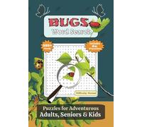 Bugs Word Search: Puzzle Book Easy to Carry with Fun Challenges about Insects, Creepy Crawlers, Hexapods & More | 6x9 inches, 122 Pages | 60 ... Vacation, Holidays, Air Travels & Free Time.