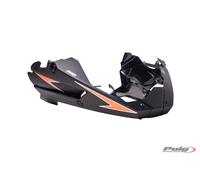 Bugspoiler Puig pour Kawasaki Z800, Z800E (Année 2013-2016) - Noir mat