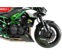 Bugspoiler Puig pour Kawasaki Z900, Z900SE (Année 2025-2026) - Noir mat