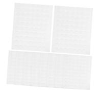 BUGUUYO 10 feuilles Points Adhésifs Double Face Ronds Autocollants Doubles pour Décoration Collage Facile pour Fêtes et Bricolage