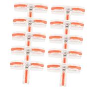BUGUUYO 10 pièces Connecteurs de Câble Cuivre Isolants pour Connexion Rapide Électrique Pratique et Fiable pour Équipements Électriques et Réparations