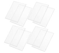 BUGUUYO 10 Pièces Étuis à Cartes Acrylique Protections Rigides pour Cartes De Collection Étuis Clairs Réutilisables