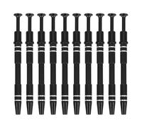 BUGUUYO 10 Pièces Outil de Prise Précis à Griffes pour Composants Électroniques et Bijoux Pince Stylo Noir pour Ramassage de Petites de Précision