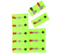 BUGUUYO 10 pièces Support de Lampe à Vis pour Expériences Électricité Scolaires Base Légère pour Circuits Physiques Kit Éducatif pour Écoles Primaires et Collèges