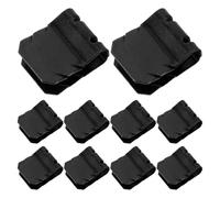 BUGUUYO 100 Pièces Iron U Shape Mudguard Clips Car Engine Splash Shield Fasteners For Bumper Panel And Mud Flap Retainer