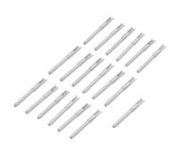 BUGUUYO 100 Pièces Pin Terminals Nickel-plated Conductive Connectors For Electrical Wiring Automotive Communication Industrial Use