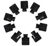 BUGUUYO 10pcs Vis Écrous de Blocage Plastique pour Filtre à Air Tronçonneuse, Cache-poussière Facile à Retirer, Pièces de Rechange Confortables pour Outil