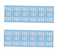 BUGUUYO 12 Pièces Filtre de Fontaine à Eau pour Chats et Chiens Tampons Carrés à Actif Compatible avec Distributeurs Automatiques Eau pour Animaux Remplacement et Facile à Installer
