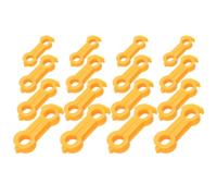 BUGUUYO 16 Pièces Correcteur de Posture pour Pattes d'oiseaux Petits Anneaux en Plastique 3,5 à 6mm, Mobilité Améliorée pour Soins et Rééducation Aviaire