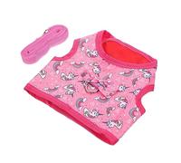 BUGUUYO 1ensemble Laisse pour Petits Animaux avec Harnais Confortable Pratique pour Promener des Lapins Rongeurs Et Chiens pour Utilisation Quotidienne