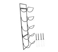 BUGUUYO 1Ensemble Rack De Rangement Mural pour Serviettes Et Bouteilles Porte Serviettes Multicouches Support De Stockage De Vin pour Salle De Bains Et Cuisine