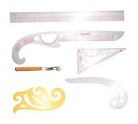 BUGUUYO 1ensemble Règle De Couture Multifonctionnelle De Outils De Mesure pour Vêtements Règle Incurvée pour Traçage Précis Vos Projets De Couture