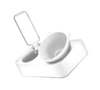 BUGUUYO 1pièce Gamelle Antidérapante pour Chats Et Chiens avec Double Bol Distributeur Eau Automatique Conception Hygiénique Et Résistante Aux Renversements Accessoire Pratique pour