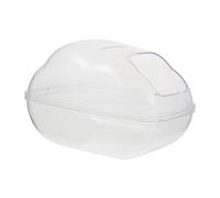 BUGUUYO 1pièce Transparent Hamster Bath Basin Bain pour Hamster Et Cochons Bassine Pratique Et Amusante pour Animaux De Compagnie