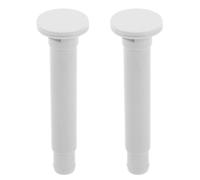 BUGUUYO 2 Pièces Accessoires de drainage du congélateur réfrigérateur Bouchon de vidange réparation de bouchon de refroidisseur d'évacuation White