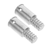 BUGUUYO 2 Pièces Adaptateurs de Tête Filetée Aluminium pour Manche de Balai Embouts de Rallonge Robustes et pour Réparation et Extension de Manche Fixation Sécurisée et Polyvalente pour