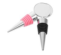 BUGUUYO 2 pièces Bouchons Réutilisables pour Bouteilles de Vin Lot de Bouchons Scellants Pratiques pour Fraîcheur et Saveur Installation Rapide pour Usages et