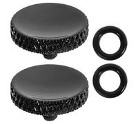 BUGUUYO 2 pièces Bouton Déclenchement Appareil Photo Aluminium Lot de Boutons de Remplacement pour Obturateur Doux et Ergonomique Compatible Multi-Marques Facile à Installer