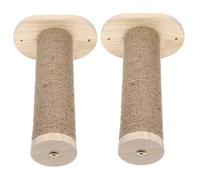 BUGUUYO 2 Pièces Cadre d'escalade pour Chat Colonne De Marche Poteau À Gratter pour Chats D'Intérieur Accessoires De Porte pour Chat Perchoir pour Chat Rampe pour Animaux De Compagnie