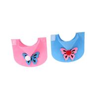 BUGUUYO 2 Pièces Cape Hiver pour Perroquet Feutre Doux Vêtement Chaud pour Calopsittes et Perruches Costume Oiseau Festif pour Noël Adapté Aux Petits Oiseaux