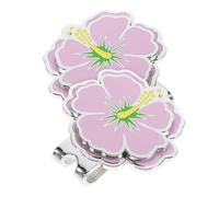 BUGUUYO 2 pièces Clip Chapeau Golf Métallique Magnétique Accessoire Golf Homme et Portable Marqueur Balle Élégant avec Design Fleur Cadeau Pratique