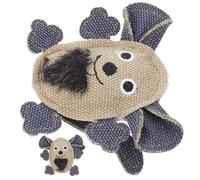 BUGUUYO 2 Pièces d'herbe à Chat de Bobine de Chat Animal de Compagnie Trousse Interactive Cat Toy Jouets d'herbe à Chat pour Chat Jouets pour Chats à l'herbe à Chat Toile Grey