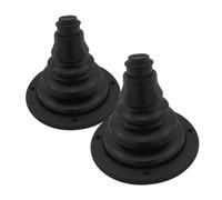 BUGUUYO 2 pièces Protection Caoutchouc pour Câble Soufflet Flexible Adaptable pour Bateaux Yachts et Camping-Cars Montage Facile Protection Fiable pour Câble de Changement et Direction