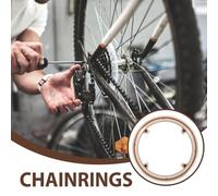 BUGUUYO 2 pièces Protection Chaîne Vélo Plastique Garde Plateau pour Vélo Montagne Protège Intégralement la Chaîne Compatibilité pour Cyclistes Enthousiastes