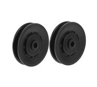 BUGUUYO 2 pièces Protections de Poulie Fitness Manchon Antibruit et Anti-Usure pour Roulement Accessoires Machine Musculation Silencieux Housse de Protection Poulie Câble