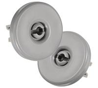 BUGUUYO 2 Pièces Roulettes De Panier Inférieur Pour Lave-vaisselle Compatibles Modèles Populaires Grandes Roues Plastique Robustes Pour Mouvement Fluide Lot Facile à Installer