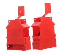 BUGUUYO 2 pièces Support Daffiche Publicitaire Plastique Réutilisable Porte Affiche de Bureau Swing Style pour Menu et Signalétique Ornement Couple Rouge sans Batterie