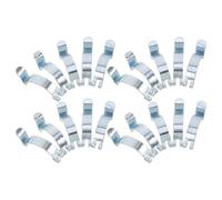 BUGUUYO 20 Pièces Lot de Clips Métalliques pour Boîtier Filtre à Air Pinces à Ressort Résistantes à Haute Température pour Fixation des Vibrations et Optimisation Filtration Moteur