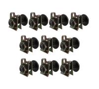 BUGUUYO 20 Pièces Motorcycle Fairing Bolt Kit Self-tapping Screws With Nut Clips Side Panel Bracket Fastener Set For Powersports