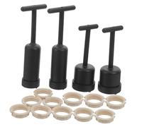 BUGUUYO 24 pièces Kit de Anneaux de Douille Plastique avec Outils de Démontage Support Adaptateur pour Abat-jour Installation Rapide et Stabilité Renforcée pour Lampes