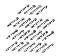 BUGUUYO 25 pièces Chevilles à Expansion Mur Creux Heavy Duty avec Vis Acier Renforcé Fixation Murale pour et Brique Creuse Support Solide et Répartition Uniforme Charge