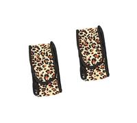 BUGUUYO 2pièces Culottes Hygiéniques Coton pour Chiens Pantalons Physiques Réutilisables pour Animaux Leopard Couverture Confortable pour Période Physiologique