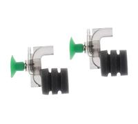BUGUUYO 2pièces Filtre à Éponge Mini pour Aquarium Système De Filtration avec Pompe à Air pour Élevage Et Pré-Filtration Eau Équipement Aquatique Compact Et Pratique