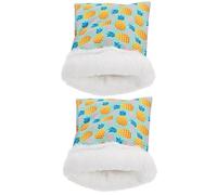 BUGUUYO 2pièces Petite Couverture Douce pour Hamster Et Cochon De Couchage Coton pour Animaux De Compagnie Lit Hiver pour Petits Animaux pour Rat Hérisson Et Écureuil Sucre