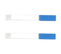 BUGUUYO 2pièces Support De Rangement Pour Thermomètre Buccal Étui De Protection Anti-chute Tube De Rangement Pour Thermomètre Tube De Transport Boîte De Protection