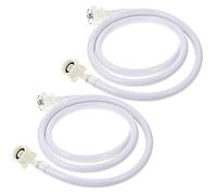 BUGUUYO 2pièces Tuyau Arrivée Eau Pour Machine à Laver Inoxydable Avec Joint à Flexible Et Pour Installation Universelle