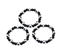 BUGUUYO 3 pièces Bracelets de Football Thème Soccer Accessoires de Sport Portables et Résistants à Usure Bracelets Poignet Chic pour Garçons Fans de Football