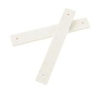 BUGUUYO 3 pièces Plaquettes de Frein Vélo Appartement Robustes Résistantes à Usure Haute Température Faciles à Installer pour Équipement Fitness Indoor