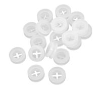 BUGUUYO 30 Pièces Bouchons en Silicone pour Trous De Paille De Couvercle, Œillets Blancs Transparents Bois, Fixation Étanche pour Boissons, Protection Anti-poussière, Usage Portable Et Voyage