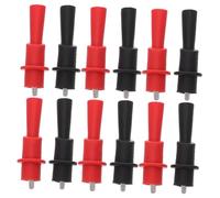 BUGUUYO 32 Pièces clip d'essai cordon de mesure électriques à pince crocodile pinces électriques pour les tests pour fils PVC