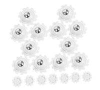 BUGUUYO 32 pièces Roulettes Autocollantes Pivotantes pour Meubles et Appareils Roulettes Sans Perçage pour Cuisine Mobilité Robuste et Protection des Surfaces