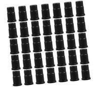 BUGUUYO 35 pièces Insert de Douille pour Roulette Manchon Tige Roulette Abs Résistant à Usure Accessoires de Remplacement pour Meubles Montage Facile et Compatible Toutes Tiges