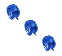 BUGUUYO 3pièces Costume Adorable pour Animaux avec Perruque Amusante Accessoire Élégant pour Chien Et Chat Déguisement pour Fête Et Photographie