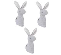 BUGUUYO 3pièces Jouet à Sifflet Forme De Lapin pour Chiens Jouet Squeaky pour Chiots Réducteur De Boredom Et Comportement Destructeur Accessoire De Mastication Amusant pour Animaux De